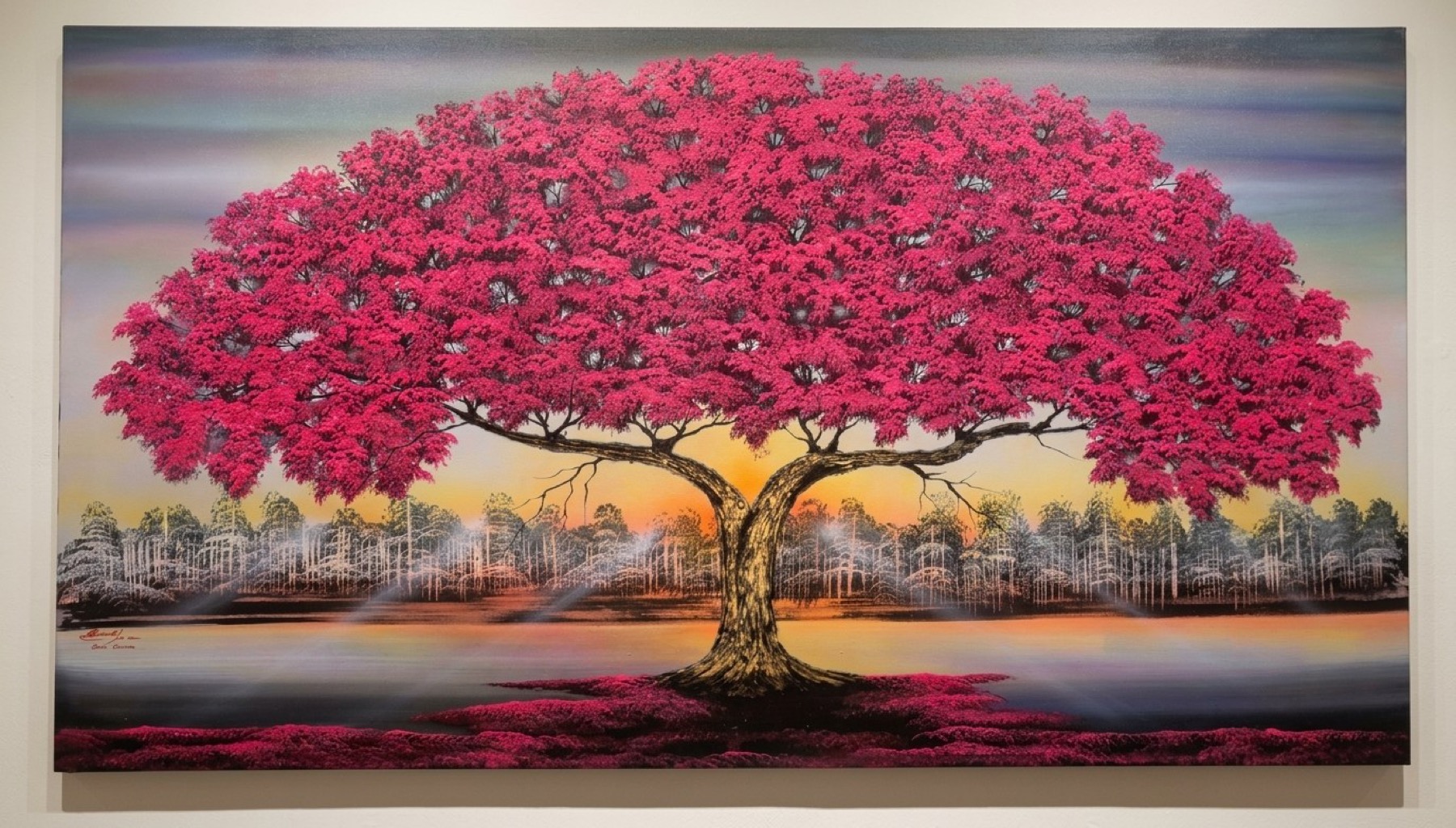 Tree of life (Fucsia) — Luis Mariano Sandoval