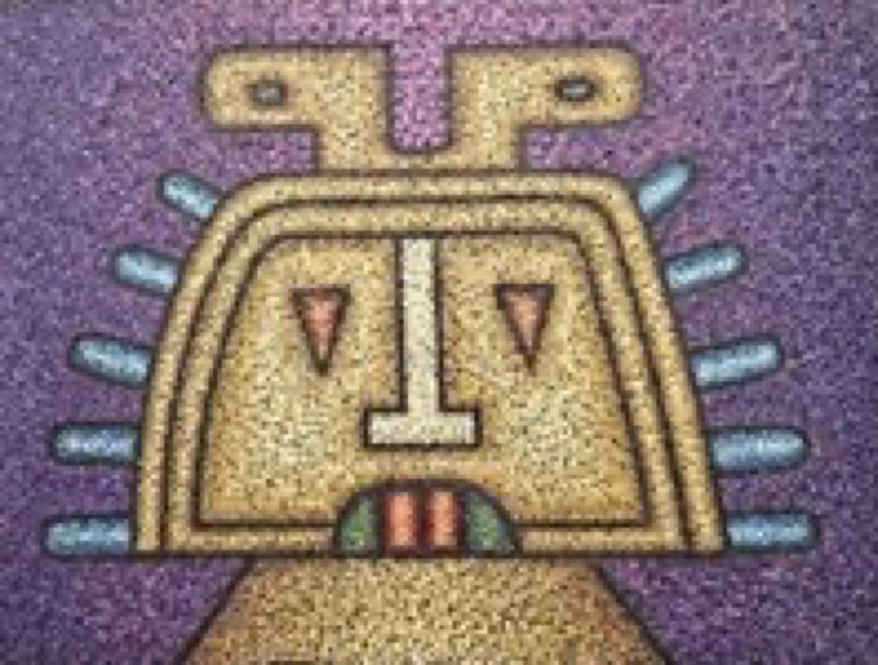 Pre Columbian Mask 1 — Jairo Hernández Bustos