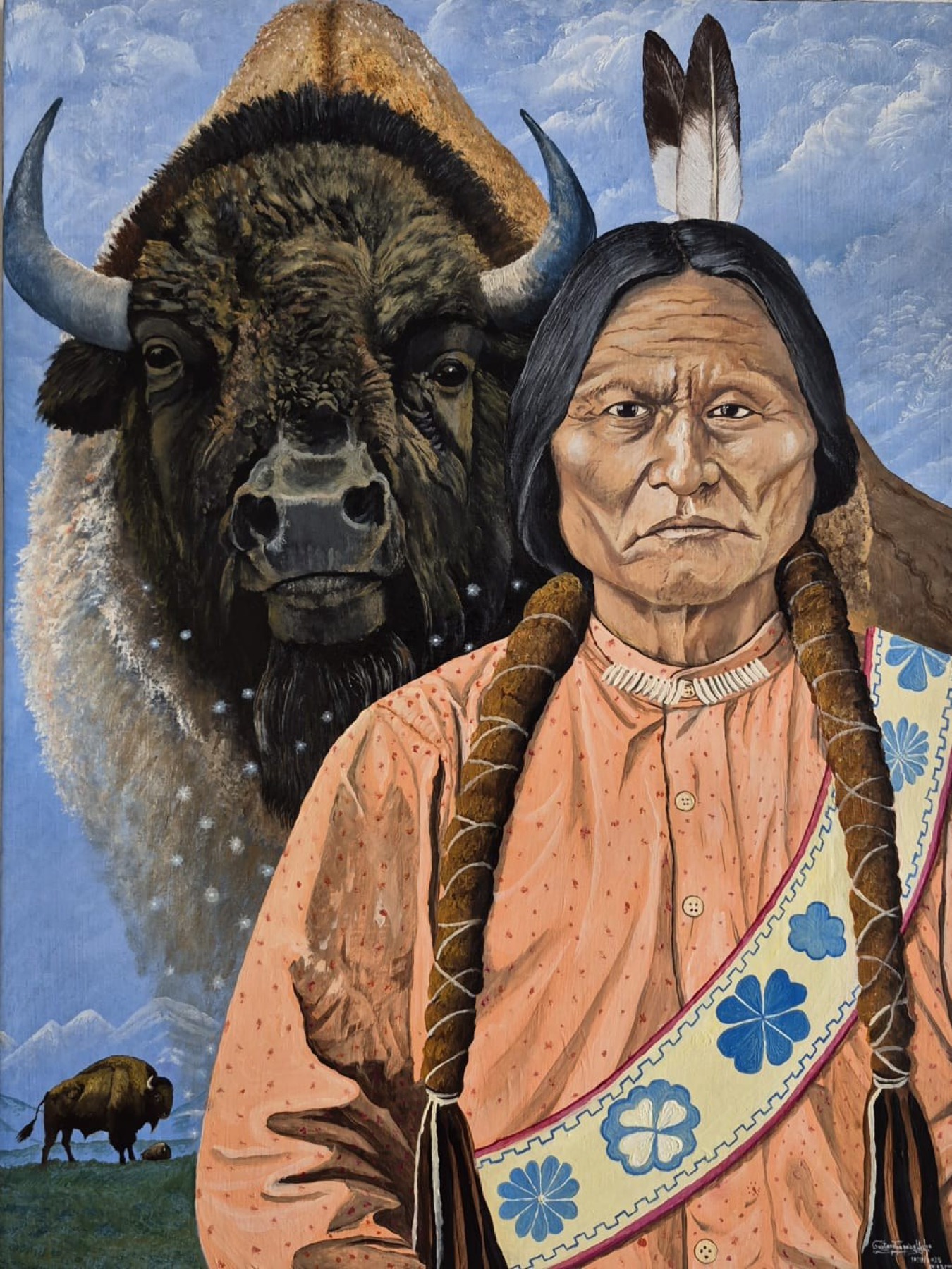Tribute to Siting Bull — Gustavo Toaquiza